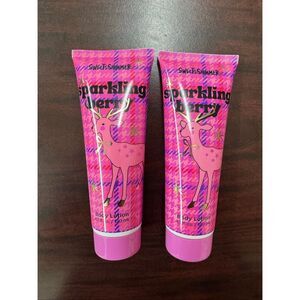 Sweet & Shimmer Sparkling Berry Body Lotions- 4.1 oz Bottles